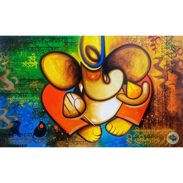 Ganesha abstract