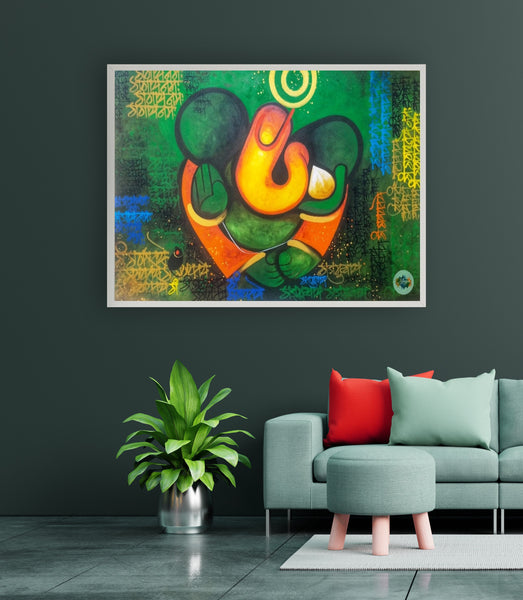 Green Ganesha