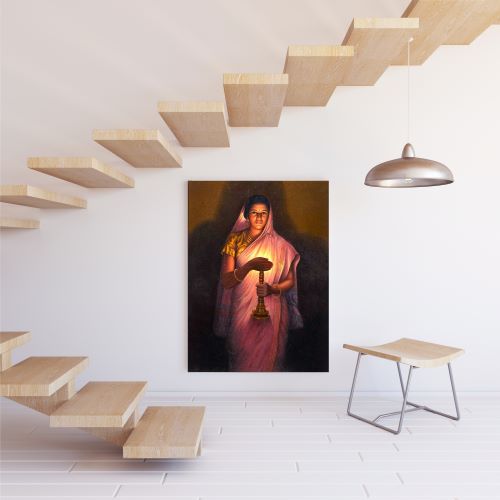 Lady with a lamp
