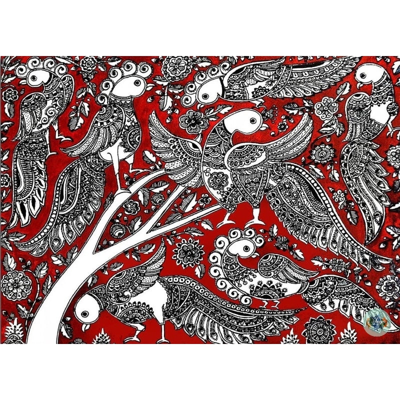 Birds on a tree