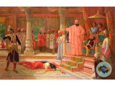 Draupadi at the court of Virat