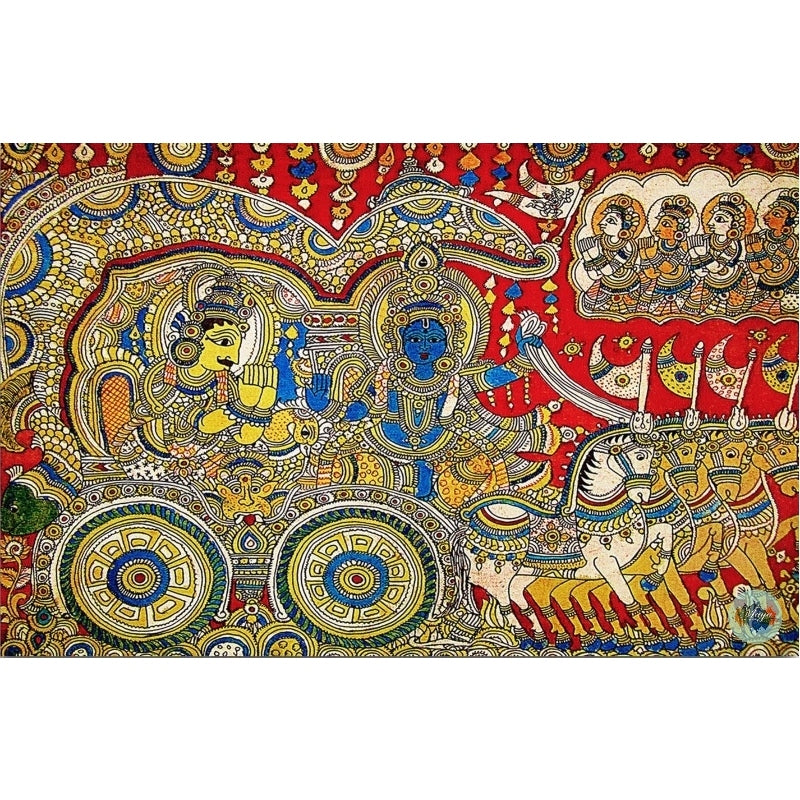 Krishna and Arjuna