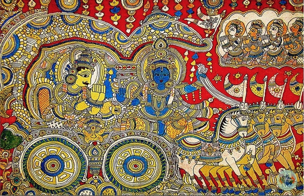 Krishna and Arjuna