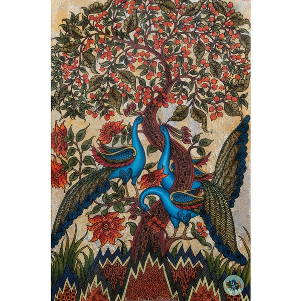 Peacock blue Tree of life