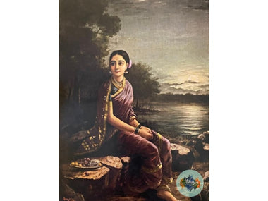 Radha in the moonlight