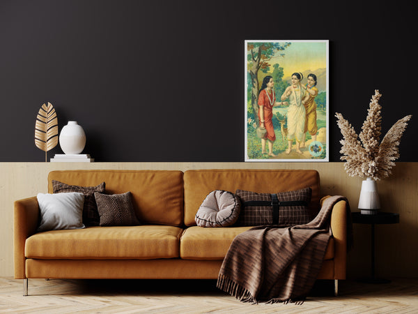 Shakuntala with friends