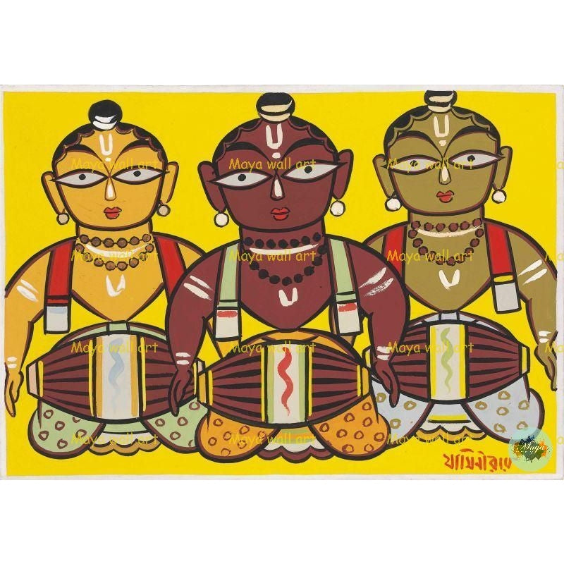Three drummers