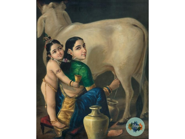 Yashoda and Krishna