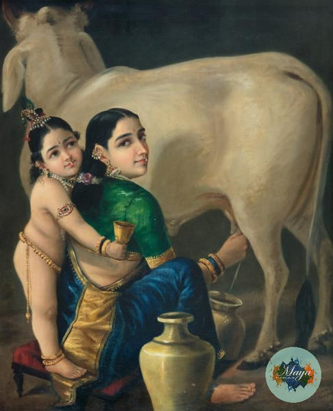 Yashoda and Krishna